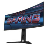 مانیتور خمیده 34 اینچ گیگابایت مدل Gigabyte MO34WQC OLED Curved Gaming Monitor 34 Inch