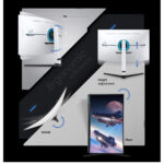 مانیتور مخصوص بازی سامسونگ مدل LS32BG850 سایز 32 اینچ