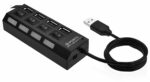 هاب 4 پورت USB 2.0 پورتز مدل HI-SPEED