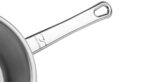 شیر جوش پارس استیل مدل کف سه لایه کد 160 سایز 16