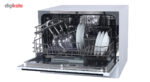 ماشین ظرفشویی 6 نفره مایدیا مدل WQP6-3602F
