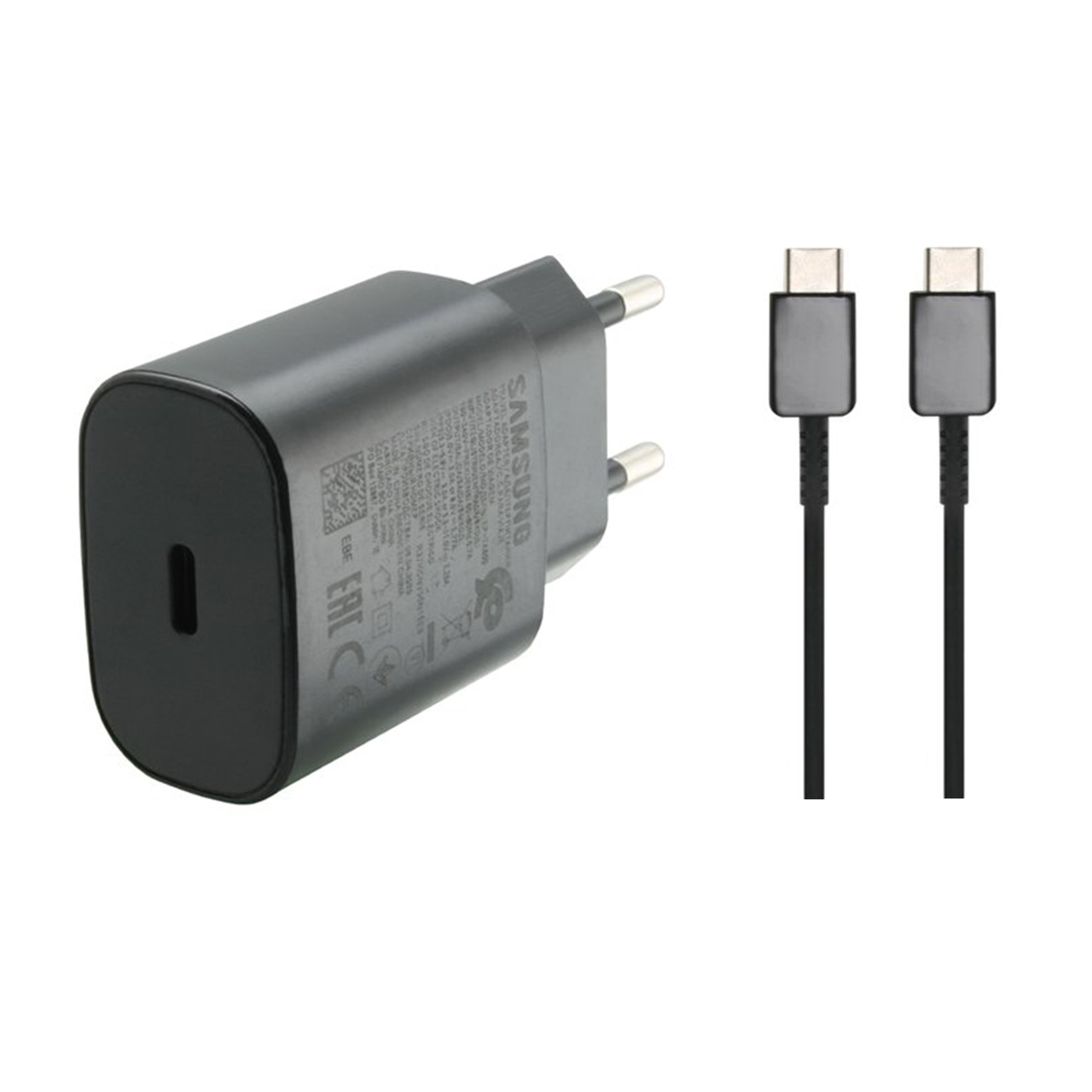 شارژر دیواری سامسونگ مدل EPS-TA800 به همراه کابل تبدیل USB-C