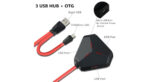 هاب USB ریمکس مدل RU-U3