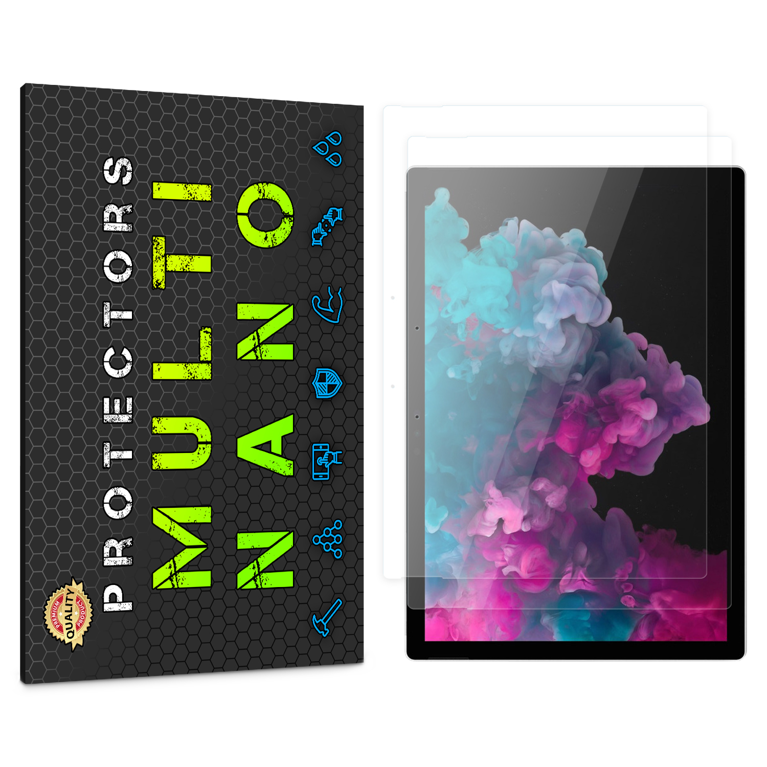 محافظ صفحه نمایش مولتی نانو مدل X-S2N مناسب برای تبلت مایکروسافت Surface Pro 6 بسته دو عددی