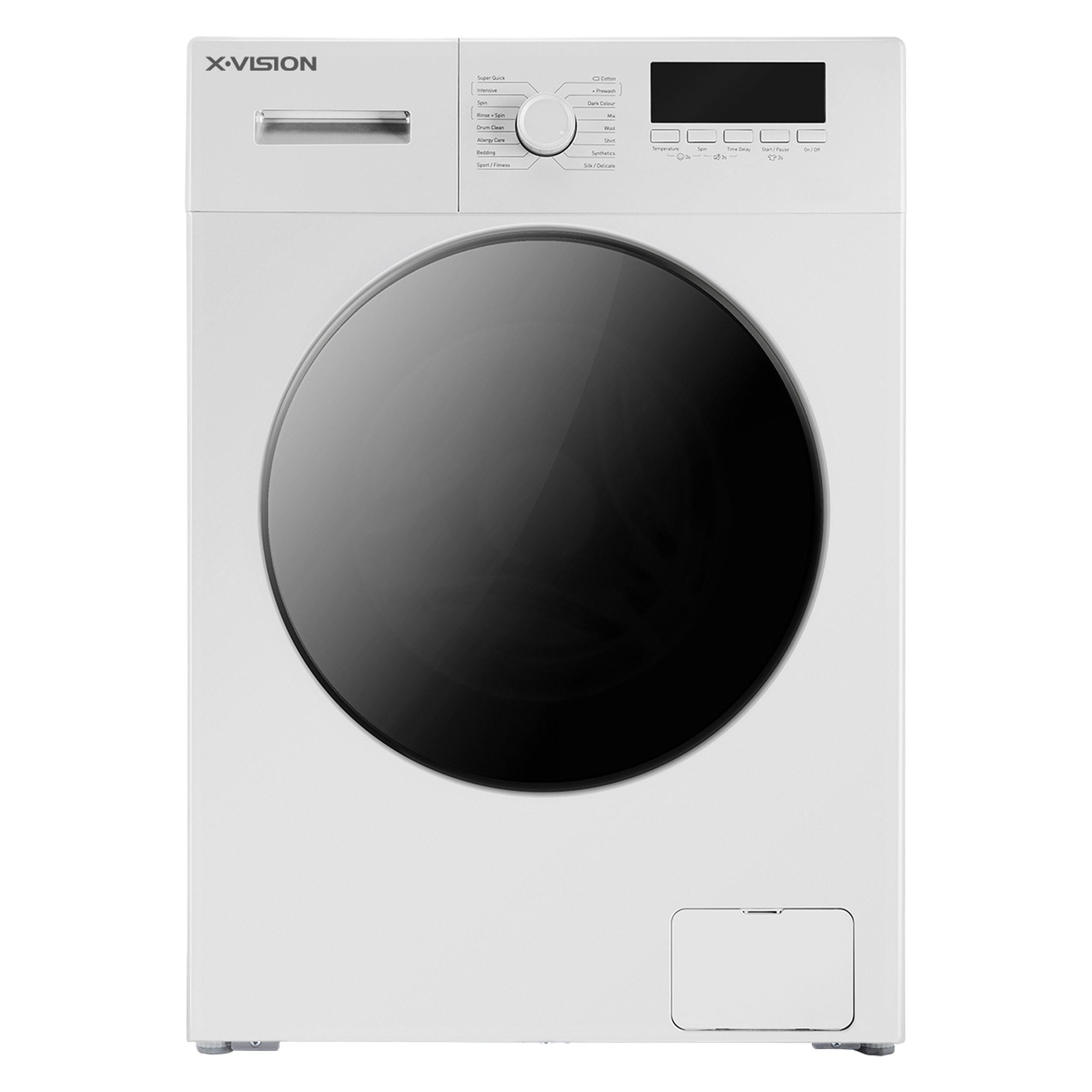 ماشین لباسشویی ایکس ویژن مدل TE62-AW/AS ظرفیت 6 کیلوگرم