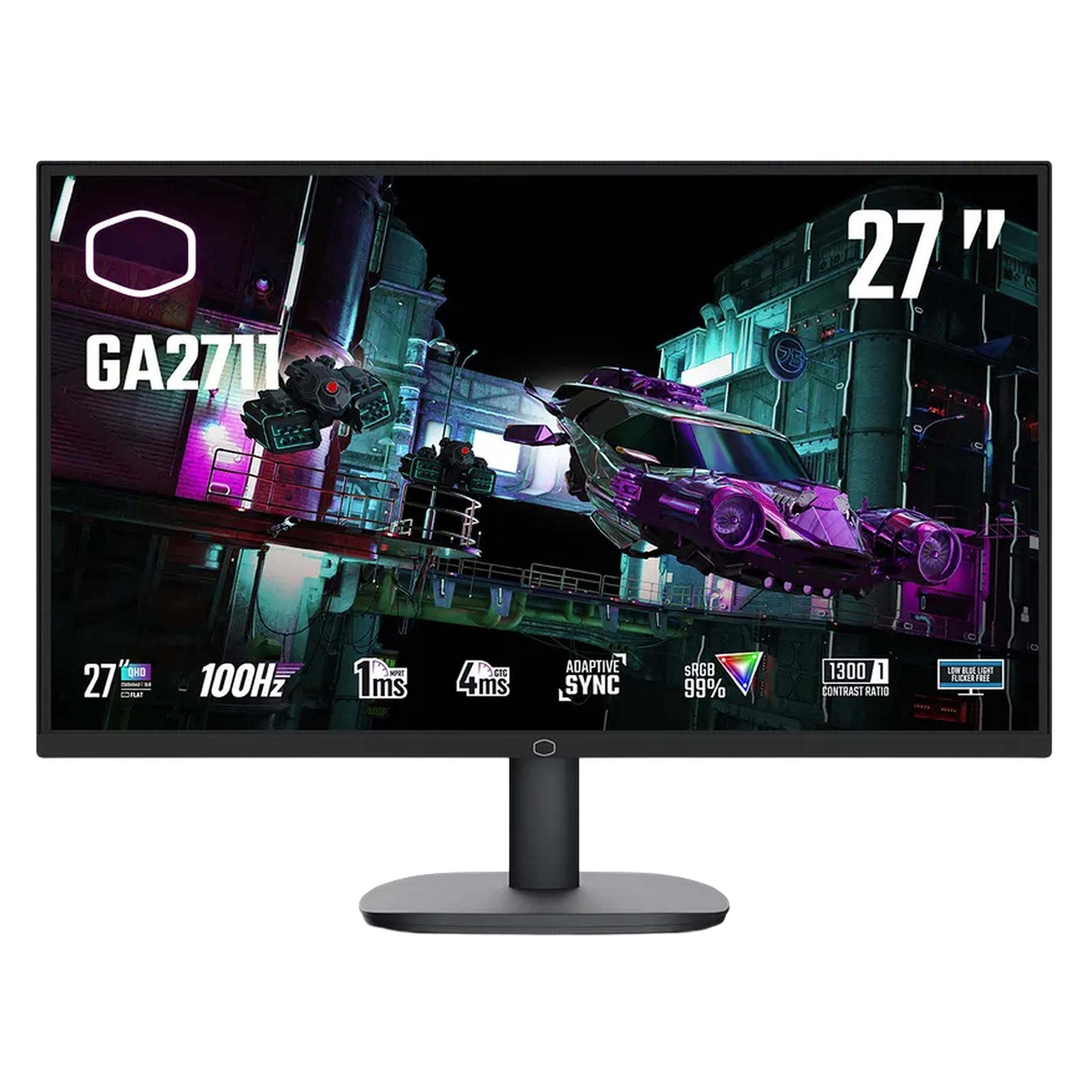 مانیتور گیمینگ 27 اینچ کولر مستر مدل GA2711