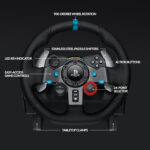 فرمان بازی لاجی مدل G29 Driving Force مخصوص PS4/PC
