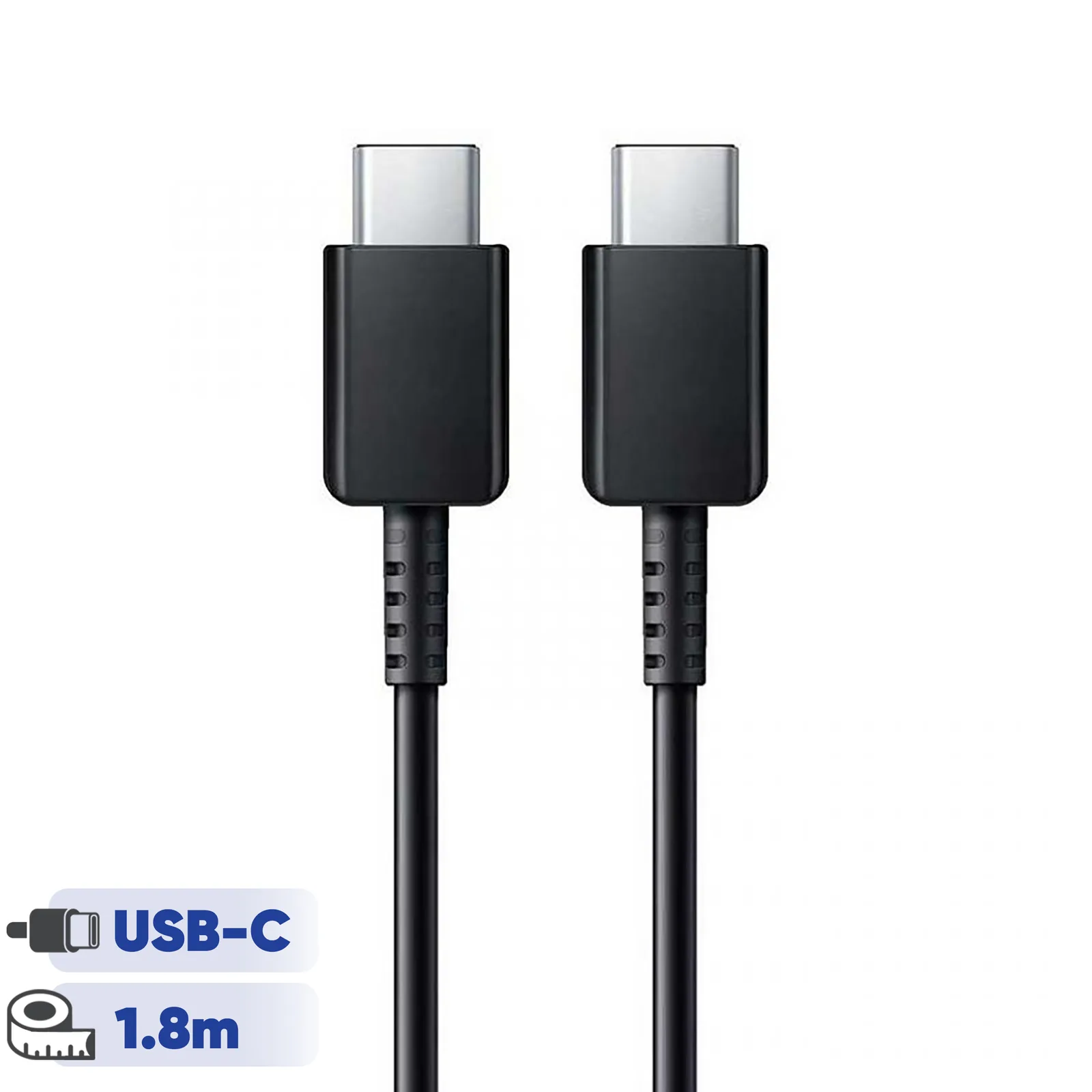 کابل تبدیل USB-C به USB-C سامسونگ مدل 1.8 متری - 3 آمپر
