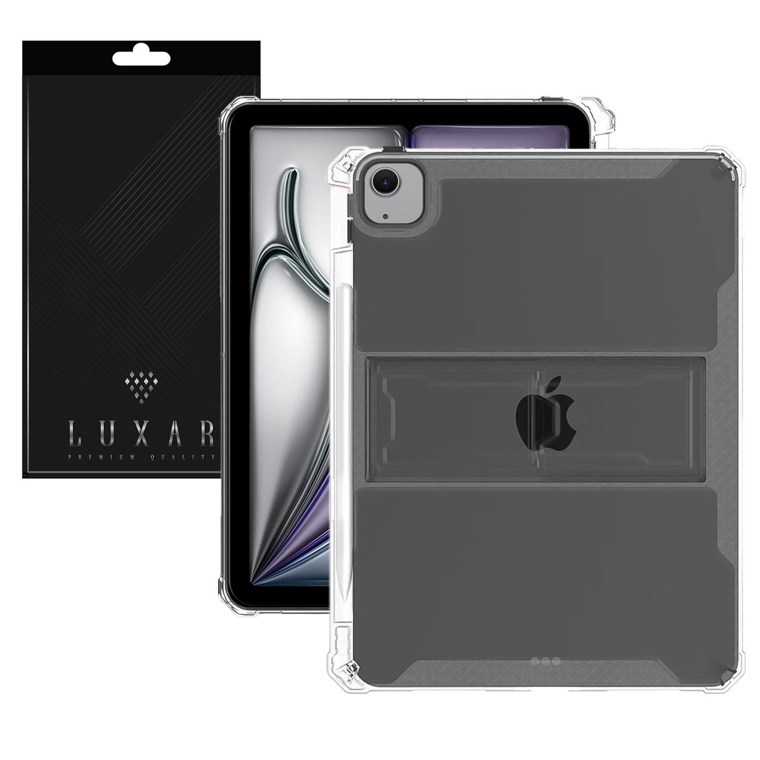 کیف کلاسوری لوکسار مدل Standing مناسب برای تبلت اپل اینچ iPad Pro 2024 13