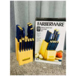 سرویس چاقو آشپزخانه 15 پارچه مدل Farberware