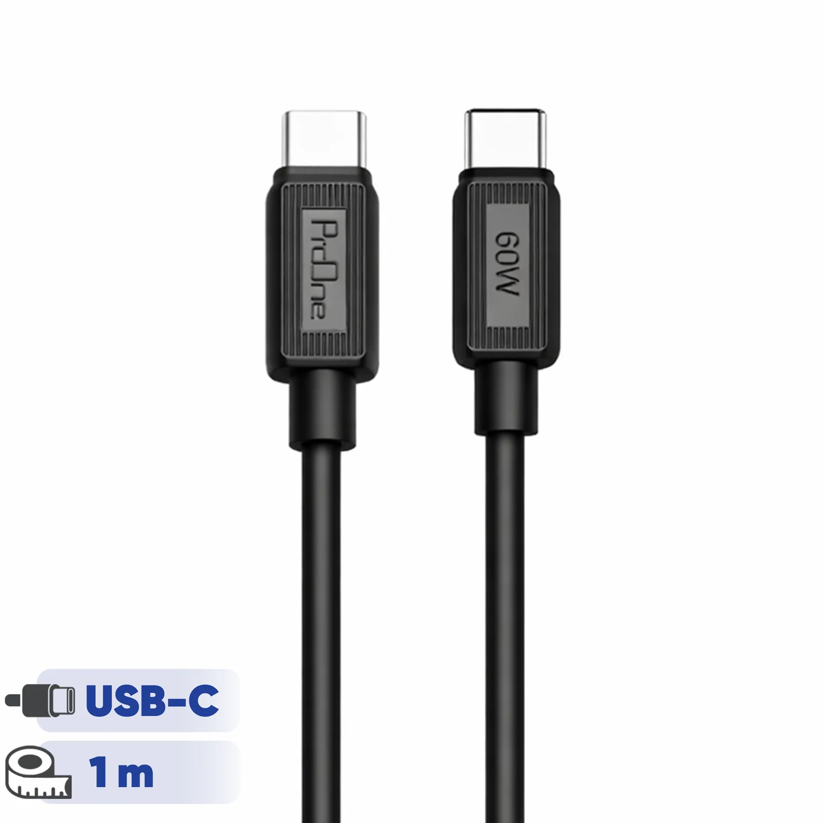 کابل تبدیل USB-C پرووان مدل PCC127 طول 1 متر