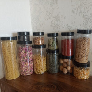 بانکه مدل استوانه ای کد 1200cc مجموعه 8 عددی
