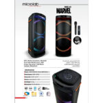 اسپیکر بلوتوثی قابل حمل میکرولب مدل Marvel-82