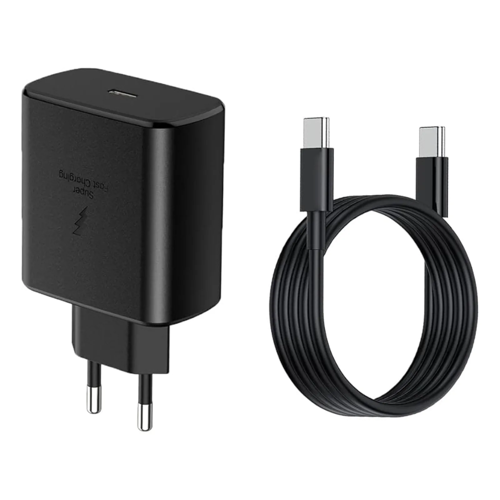 شارژر دیواری 45 وات انستی مدل S23 Ultra EU به همراه کابل تبدیل USB-C