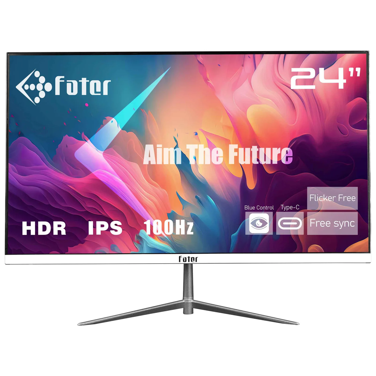 مانیتور 24 اینچ فاطر مدل F24-100 B1-W1