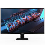 مانیتور خمیده گیمینگ 27 اینچ گیگابایت مدل GS27FC-EK