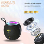 اسپیکر بلوتوثی قابل حمل مدل GD-125