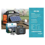 اسپیکر و پاوربانک خورشیدی گریت نایس مدل GTS-1768