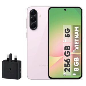 گوشی موبایل سامسونگ مدل Galaxy A56 دو سیم کارت ظرفیت 256 گیگابایت و رم 8 گیگابایت - ویتنام - به همراه شارژر 25 وات سامسونگ
