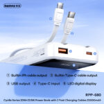 پاوربانک ریمکس مدل RPP-680 ظرفیت 20000 میلی آمپر ساعت