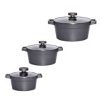 سرویس پخت و پز 8 پارچه یونیک طرح دیاموند کد 8501