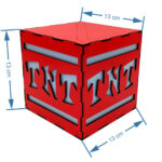 آیکون لایت طرح بازی کراش مدل TNT-NITRO L