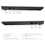 لپ تاپ 15.6 اینچی لنوو مدل V15 G2 IJL-Celeron N4500-8GB DDR4 2933MHz-256GB SSD-TN