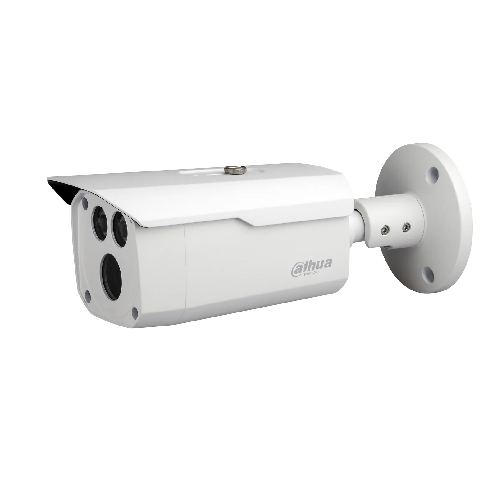 دوربین مداربسته بولت داهوا مدل DH-HAC-HFW1500DP با رزولوشن 5 مگاپیکسل، لنز ثابت، دید در شب تا 80 متر با Smart IR، اتصال باسیم BNC و استاندارد IP67 مقاوم در برابر گرد و غبار و رطوبت