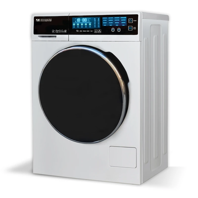 ماشین لباسشویی سپهر الکتریک مدل SE1289W ظرفیت 8 کیلوگرم